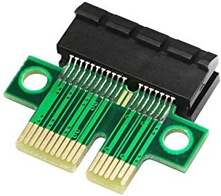 SinLoon PCI-Express 1X Yükseltici Kart PCI-E 36PİN 1X Genişletici Uzatma Kartı için 1U, Küçük Bilgisayar ve Sunucu Durumda (