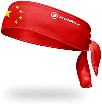 Suddora China Headband - Egzersiz, Spor, Kostüm, Çin veya Ay Yeni Yılı