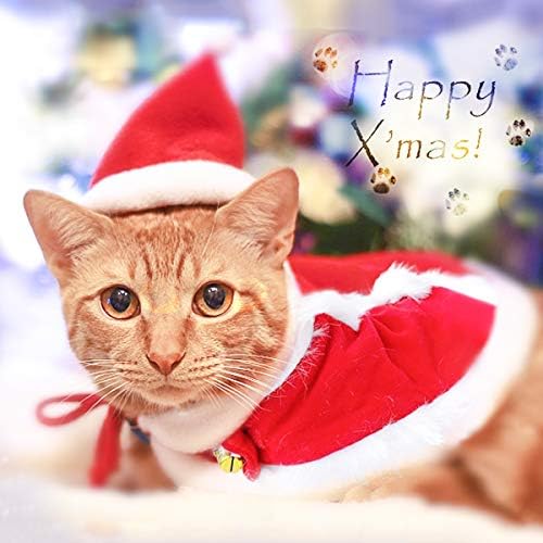 Zevk Küçük Pet Kostüm Kedi Köpek Noel Kıyafeti, Noel Boynuz Kafa Bandı ile Eşarp, Santa Takım Elbise, Kedi Denizci Kostüm, noel