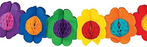 Eğlenceli Express-Renkli Doku Çiçek Çelenk için Parti-Parti Dekor - Asılı Dekor-Çelenk-Parti-1 Parça