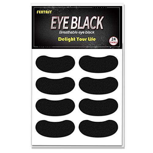 Çocuklar için Fentasy Göz Siyah Çıkartmaları - Nefes Alabilen Göz Siyahı Pamuklu Malzemeden Üretilmiştir Özelleştirilebilir Yazı