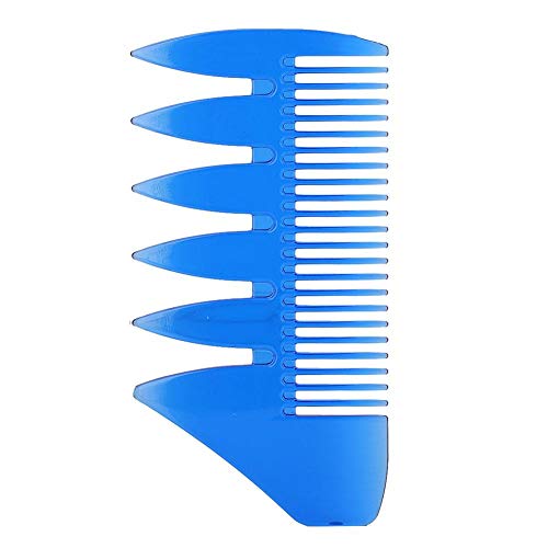 Hafif Taşınabilir Kuaförlük Tarak, Saç Tarak, Sağlıklı Kokusuz hem Profesyonel Salon ve Ev Kullanımı için dayanıklı(mavi)