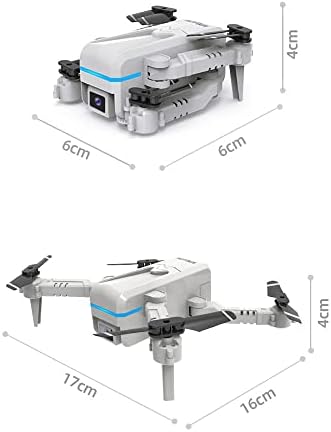 zslıap Drone ile Kamera için Yetişkinler/Çocuklar Katlanabilir rc dört pervaneli helikopter Drone ile 4 K HD Kamera, WiFi FPV