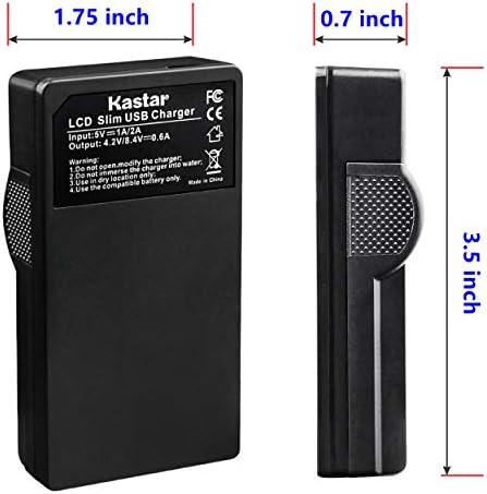 Casio NP-40 ve Exilim için Kastar Pil (X2) LCD USB şarj aleti Z400 FC100 FC150 FC160S P505 P600 P700 Z100 Z1000 Z1050 Z1080 Z1200