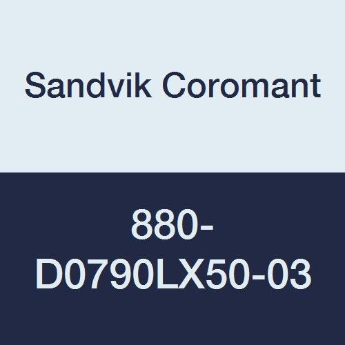 Sandvik Coromant 880-D0790LX50-03 Corodrill 880 Endekslenebilir Uçlu Matkap, 880-D. LXxx-03 Takım Stili Kodu (1'li Paket)