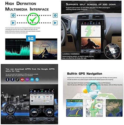 GPS Navigator Araba Stereo Dokunmatik Ekran Bluetooth FM AM Radyo Alıcısı Müzik Video Oynatıcı WiFi Direksiyon Kontrolleri ile