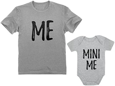 Baba ve Oğul Eşleştirme Eşleştirme T-Shirt & Bodysuit Komik Me & Mini Me Eşleştirme Seti