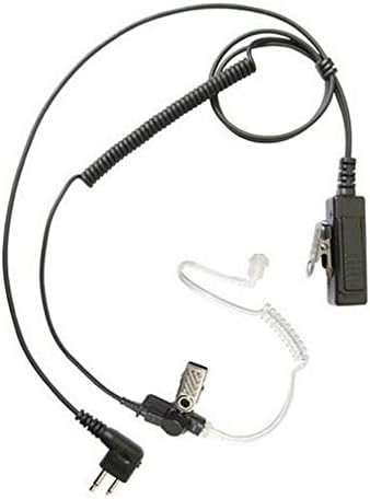 Motorola BPR40 İki Yönlü Radyo için Tek Telli Akustik Tüp Gözetleme Kulaklık Kulaklık