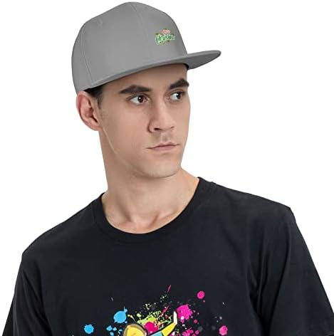 BDHJYDB Unisex beyzbol şapkası Düz Ağız kamyon şoförü şapkaları baba şapkası 3D Baskı Hip Hop Merry Christmas Ayarlanabilir Snapback