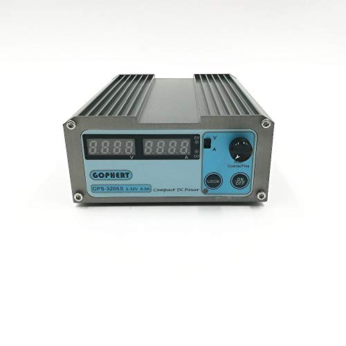 GOPHERT CPS-3205II Ayarlanabilir DC Anahtarlama Güç Kaynağı 30 V 5A CPS-3205 Tek Çıkış 110 / 220VAC için 0-32 V 0 - 5A Ayarlanabilir