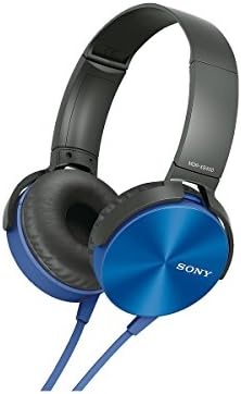 Sony MDR-XB450 Ekstra Bas Akıllı Telefon Isı Seti (Mavi)