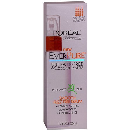 L'Oreal EverPure Pürüzsüz Bukle İçermeyen Serum, Biberiye Nane 1.7 oz (50 ml)