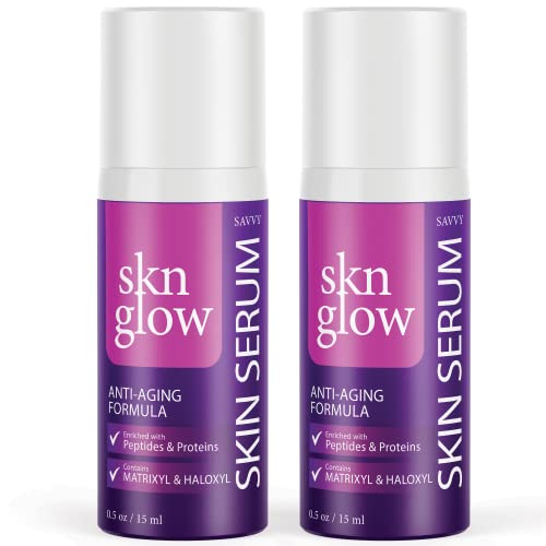 Yüz Anti Aging Formülü Yaşlanmayan Glow Krem Takviyesi Ürün için Cilt Glow Serum (2 Paket)