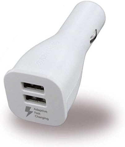 VOLT PLUS TECH Hızlı Adaptif Turbo 18W Çift Bağlantı Noktalı USB Araç Şarj Kiti, Motorola Moto Z3 Play için USB Tip-C Kablo ile