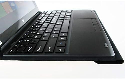 Tablet PC Kılıf Klavye + Deri Kılıf için Tutucu ile Win 7 / Win 8 / Win 10, 10 inç / 10.6 inç Tablet (Siyah) Akıllı Kapak