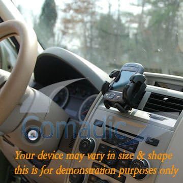 Gomadic Hava Firar Klip Tabanlı Cradle Tutucu Araba / Oto Montaj LG G4 Yendi için Uygun