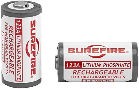 SureFire SFLP123 3 V Lityum 1550 mAh 2 Paket Pil