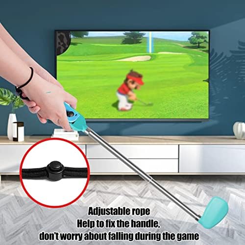 2 Paketi Golf Kulübü için Mario Golf Anahtarı, Golf Oyun Denetleyicisi Aksesuarları için Mario Golf Süper Rush[Bilek Kayışı ile],