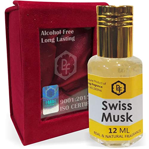 Parag Kokuları Değerli Hediye Paketi ile İsviçre Misk Attar 12ml|Adam için En İyi Attar|Uzun Ömürlü Attar|Ittar / Attar / Parfüm