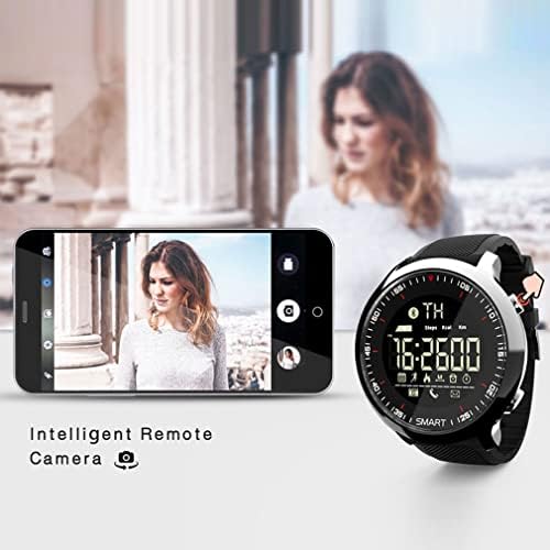 DAWANQU Akıllı Dijital Kol Saati Adam Öğrenci Spor Akıllı Saat 50 M Su Geçirmez Kronometre Kalori Pedometre Bluetooth Etkinlik