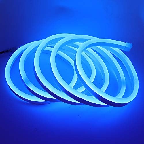 XUNATA 19.7 ft LED Halat Neon ışık, 110 V Su Geçirmez Esnek ABD Plug 720 Birimleri SMD 2835 LED şerit ışıklar Ev Kapalı açık
