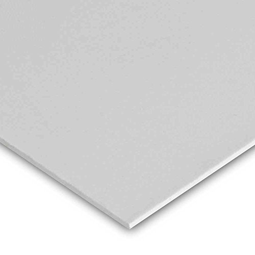 Falken Design HİS-WH-0.060 / 1010 Yüksek Etkili Stiren Levha 1/16 (0.060), 10 x 10 - Beyaz, Plastik