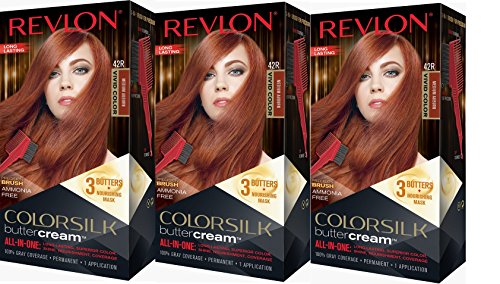 REVLON Colorsilk Buttercream Saç Boyası, Koyu Kahverengi, 3'lü Paket