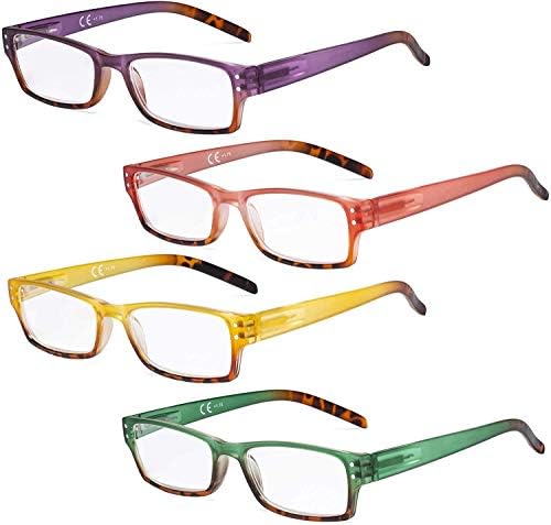Eyekepper Bayanlar Okuma Gözlükleri-Kadınlar için 4 Paket Okuyucu Okuma