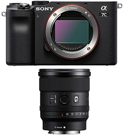 Sony Alpha a7C Tam Çerçeve Kompakt Aynasız Fotoğraf Makinesi (Siyah) FE 20mm f/1.8 G Lensli Paket (6 Adet)