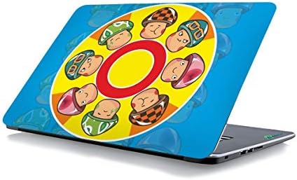 RADANYA Tüm Yüzler Laptop Cilt Sticker Kapak Ekran Boyutu için Tüm Modeller için Uygun Boyutlar-15 x 10 İnç