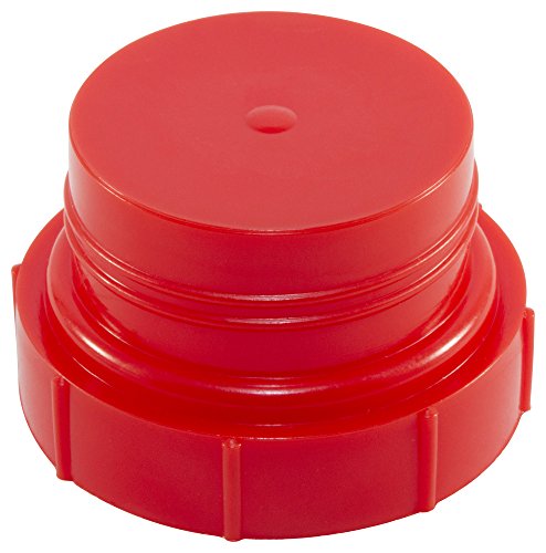 Caplugs 99191595 SAE O-Ring Bağlantı Noktaları için Plastik Dişli Fiş. PDO-106, PE-HD, Diş Boyutu 9/16-18, Kırmızı (1000'li Paket)