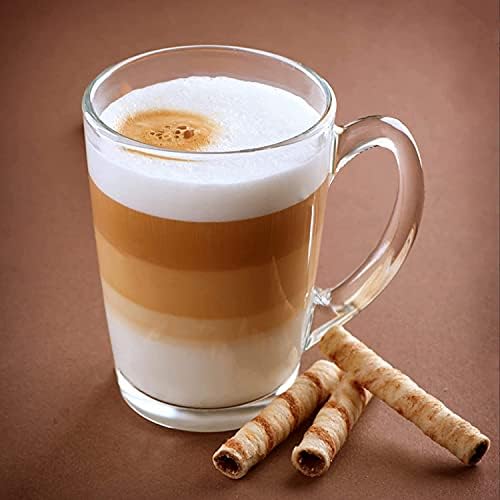 PRİTHA'NIN EVİ Kristal Berraklığında Sertleştirilmiş Cam Kahve Kupa Çay, Kahve, Bira, Sıcak/Soğuk İçecekler, Espresso, Cappuccino