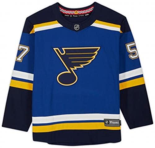 David Perron St. Louis Blues İmzalı Mavi Fanatikler Ayrılıkçı Forması-İmzalı NHL Formaları
