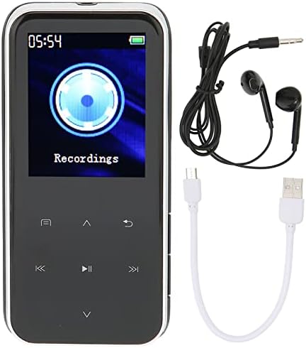 Dijital Ses Kaydedici, Dokunmatik Düğmeler Taşınabilir MP3 Kaydedici Basit Kullanım Kayıt için 40H Kayıt Süresi (3)