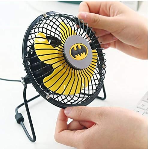 Batman Hero Metal 4 inç Kasa / Sessiz USB Fan, Uzun Ömürlü, / Masa Üstü Kişisel Fan