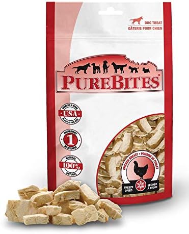 Purebites Çiğ Dondurulmuş Tavuk Göğsü Köpek Muameleleri, ABD'de üretilmiştir