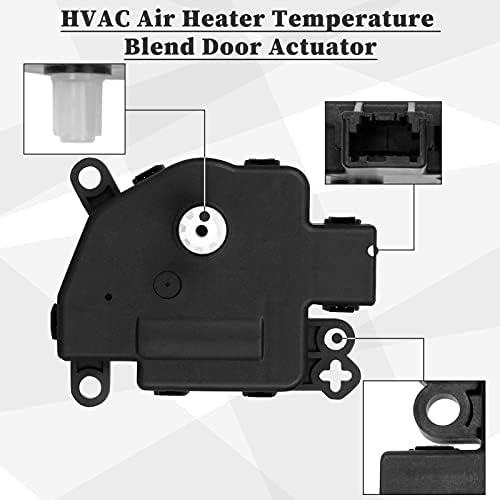 Bıcos 604-024 HVAC hava kapı aktüatör ısıtıcı Blend kapı kolları ile Uyumlu 2008-2019 Chry-sler 300 Kasaba ve Ülke Voyager Hino