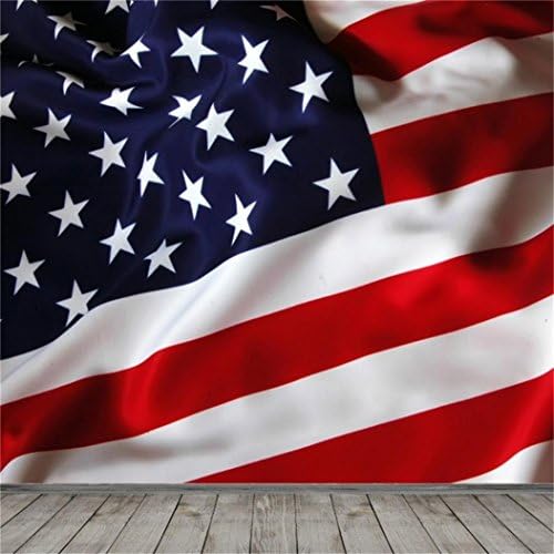 AOFOTO 5x5ft Vatansever Amerikan Bayrağı Zemin Bağımsızlık Günü Fotoğraf Arka Plan Yıldız ve Şeritler Çocuk Bebek Küçük Erkek