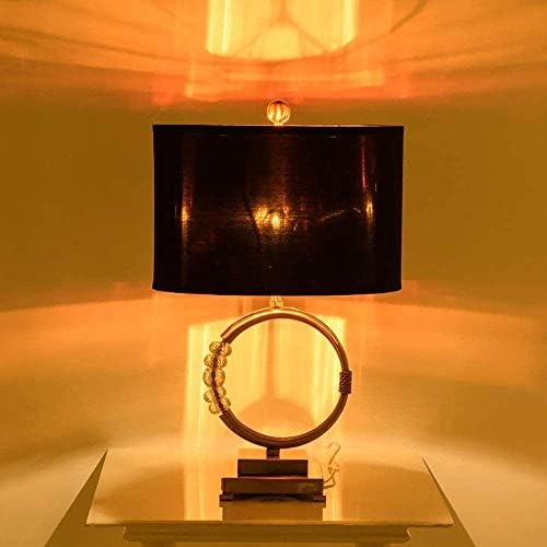 YMLSD Masa Lambaları,basit Kristal Masa Lambası Kumaş Tasarım Villa Dekorasyon Oturma Odası Yatak Odası Avrupa Masa Lambası 43X68